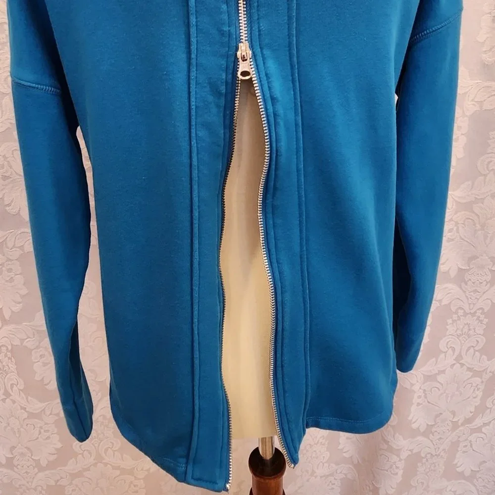 Ruby Ribbon Zip Back Sweatshirt #1661 - Picture 7 of 13